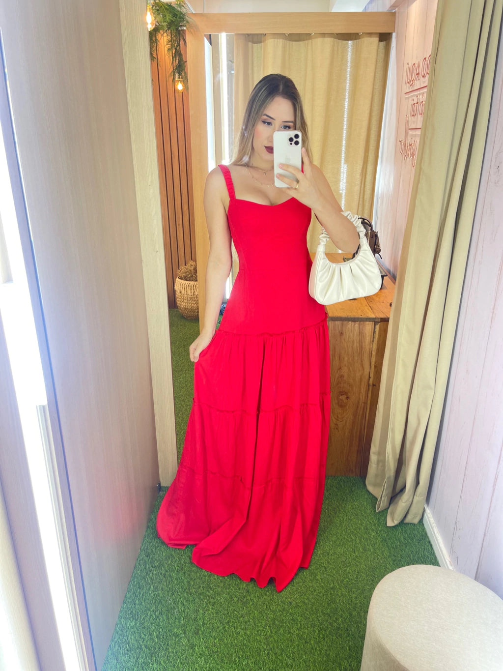 Vestido Zania - Vermelho