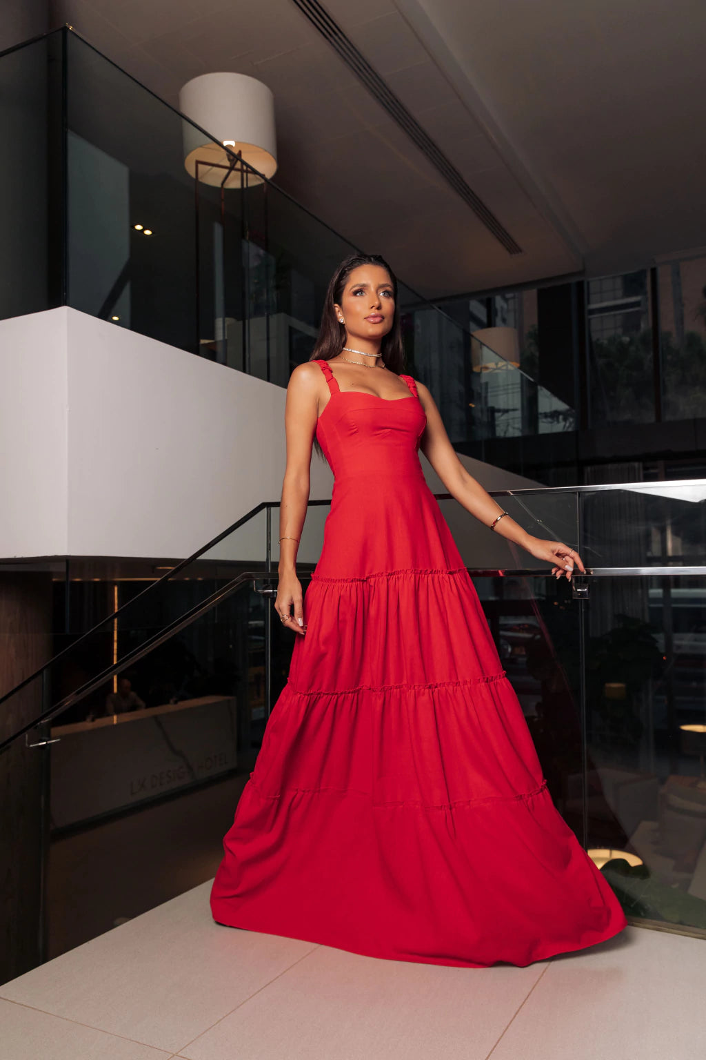 Vestido Zania - Vermelho