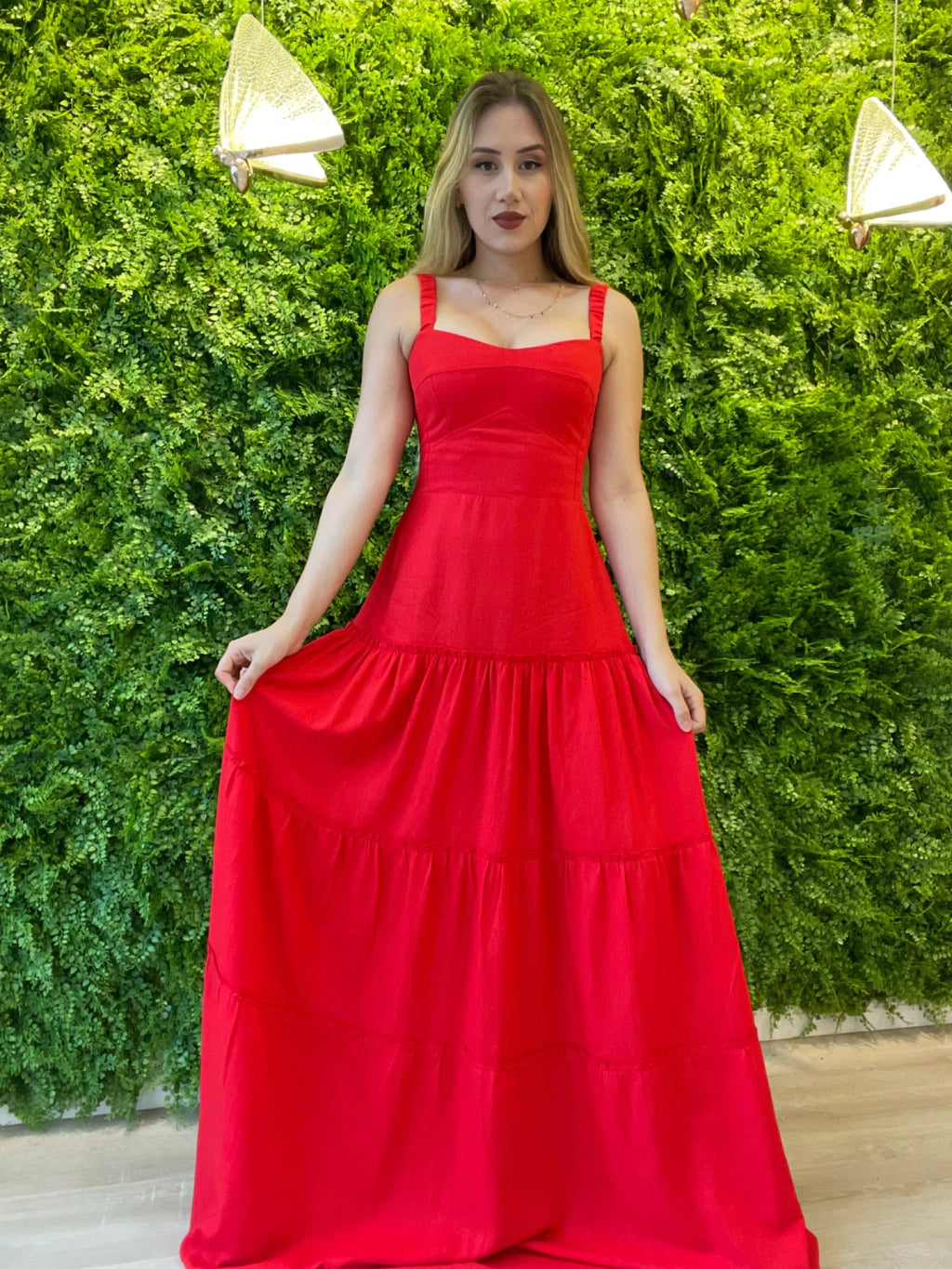 Vestido Zania - Vermelho