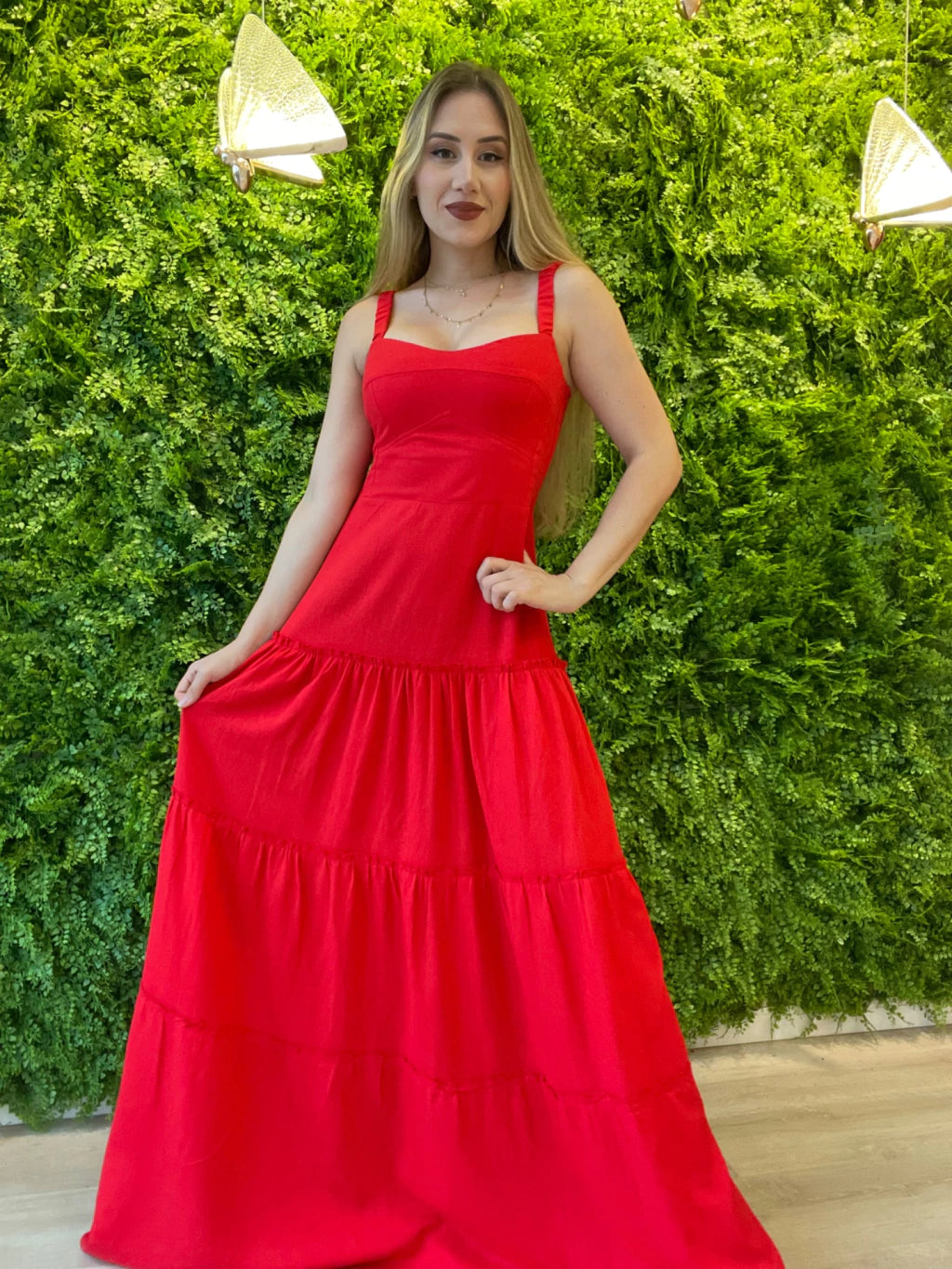 Vestido Zania - Vermelho
