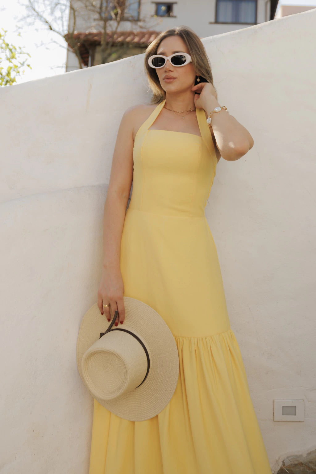 Vestido Tania - Amarelo