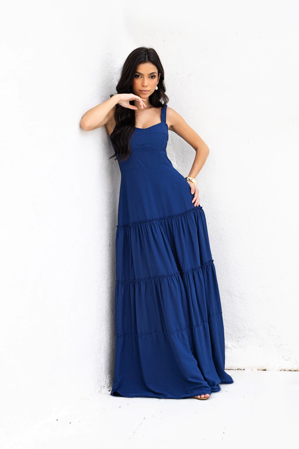 Vestido Zania - Azul