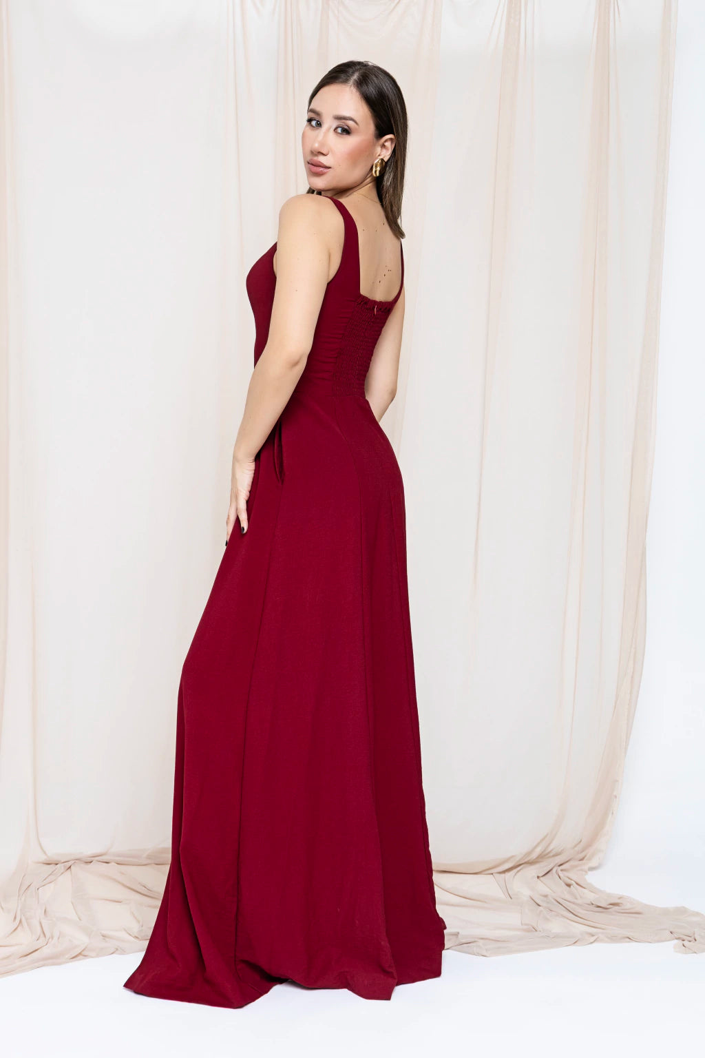 Vestido Erica - Marsala
