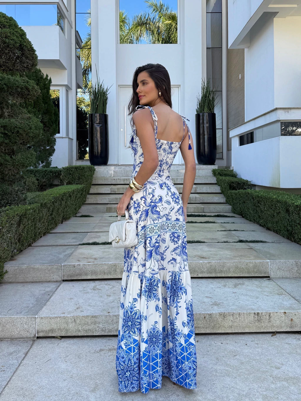Vestido Larissa Azul