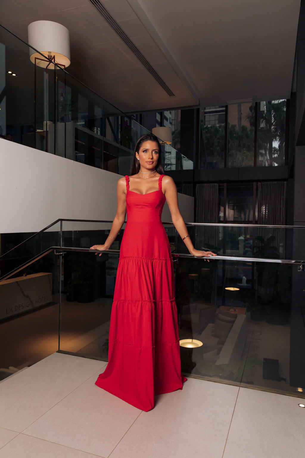 Vestido Zania - Vermelho