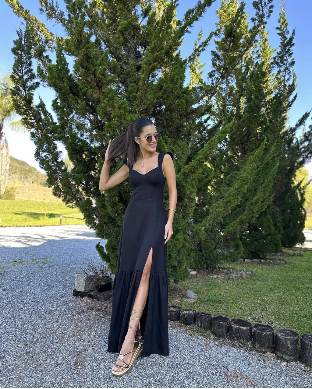 Vestido Karennina Preto