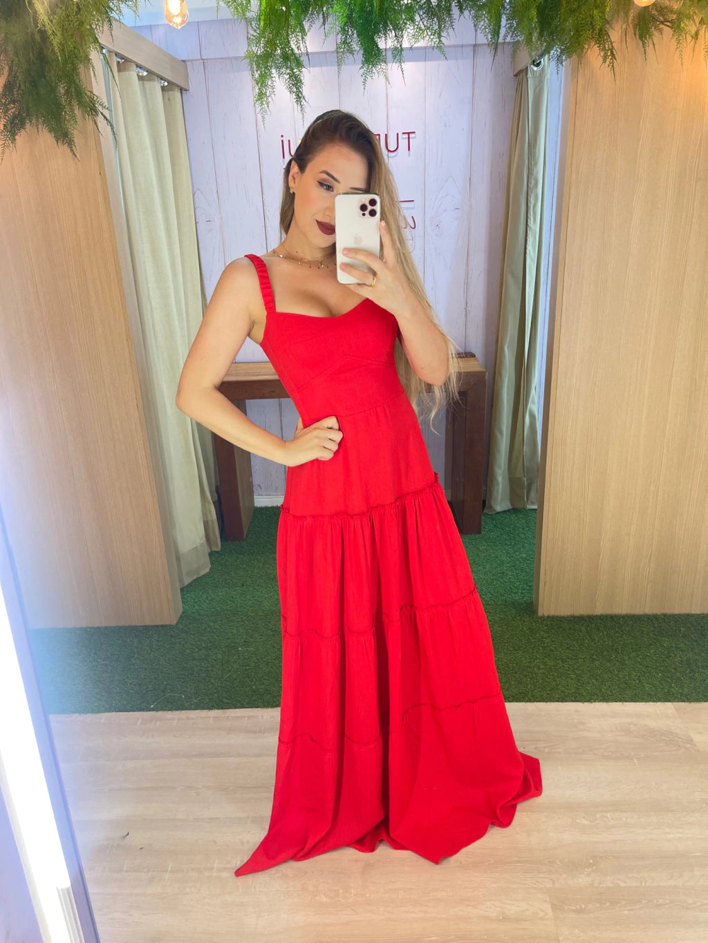 Vestido Zania - Vermelho