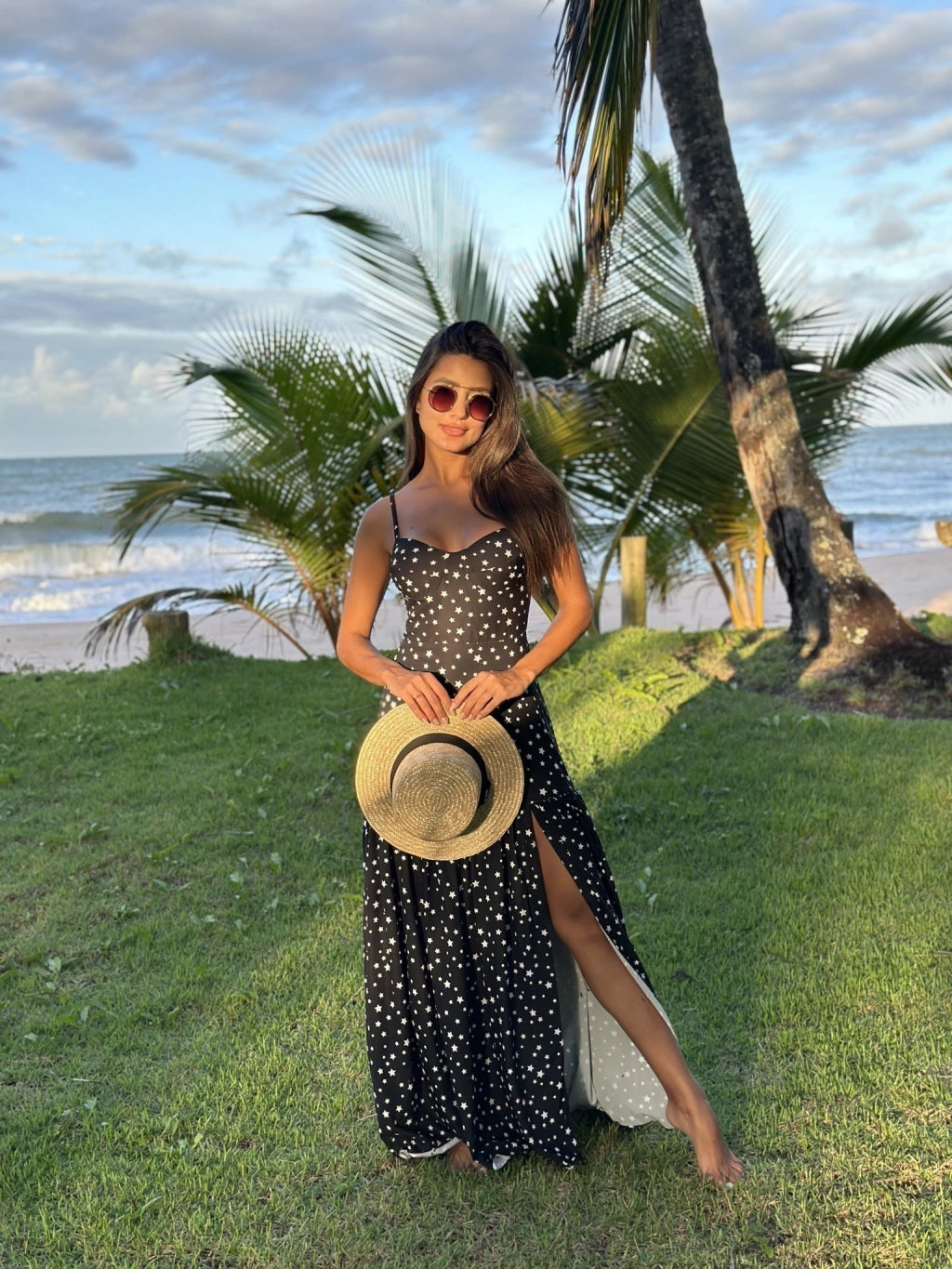 Vestido Estrela Preto