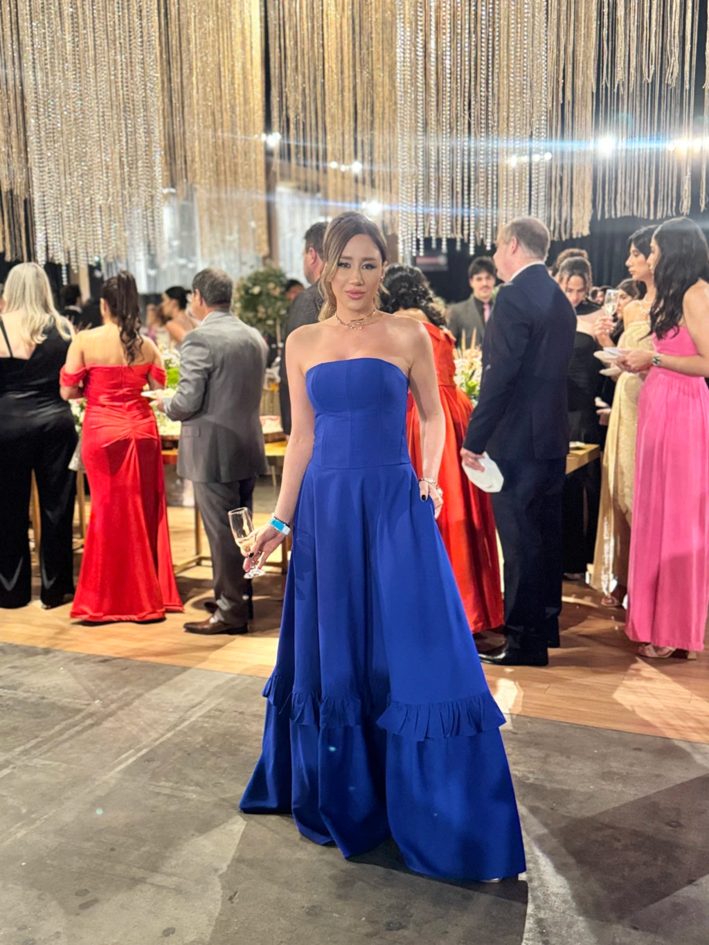 Vestido Ana Cecília - Azul