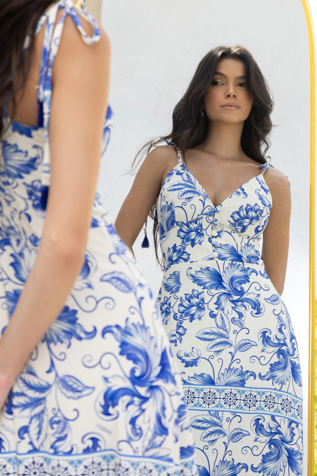 Vestido Larissa Azul