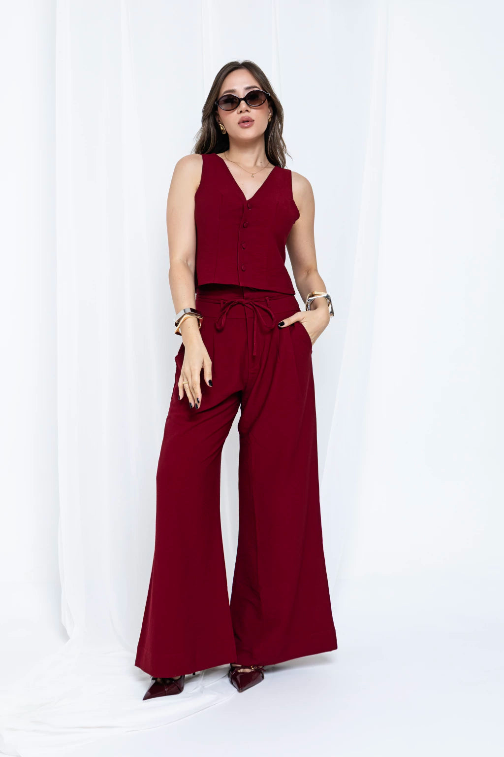 Conjunto Alfaiataria - Marsala