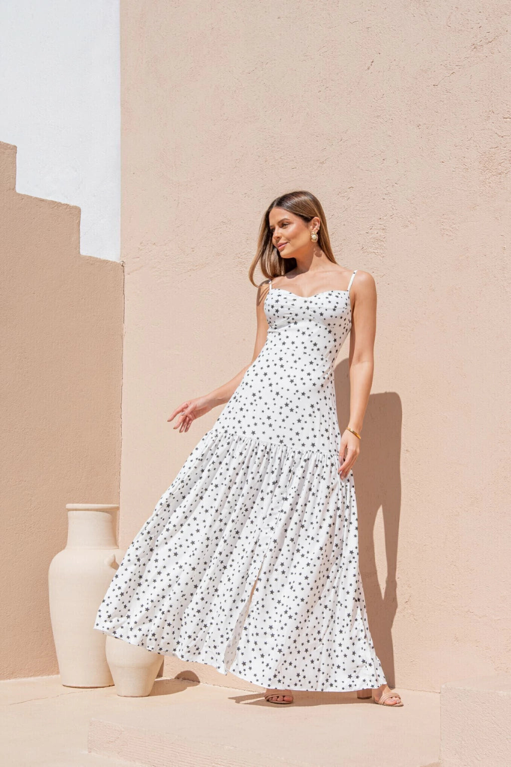 Vestido Estrela Branco